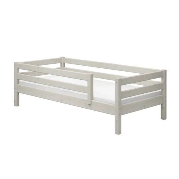 CLASSIC系列 兒童單人床(含護欄)-白