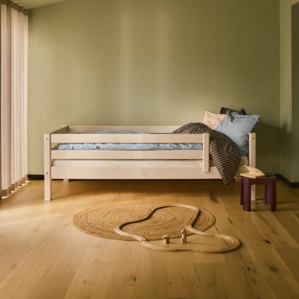 CLASSIC系列 單人床(含護欄)-白_圖庫1