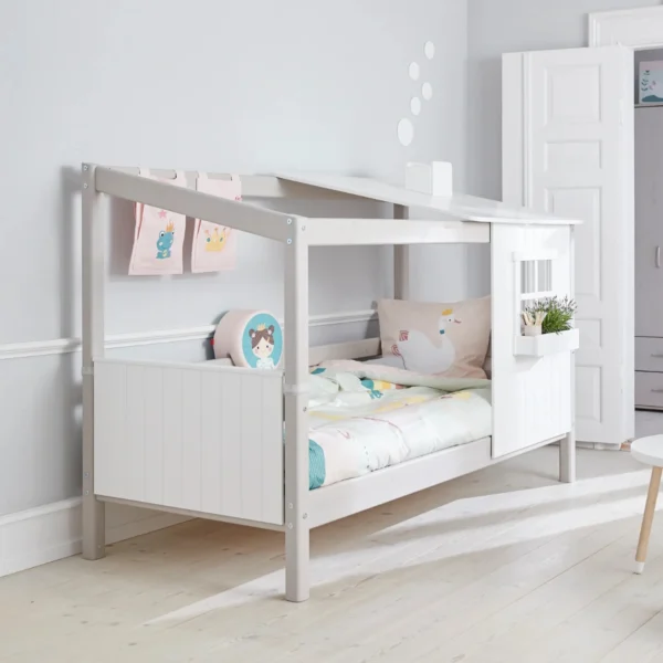 CLASSIC系列 樹屋單人床(12面)-灰_圖庫1