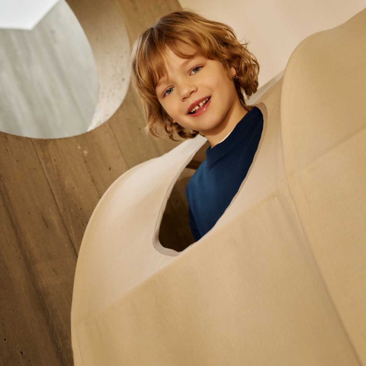 DAWN系列 兒童遊戲帳篷(適用於床鋪)-亞麻色:圖片 3