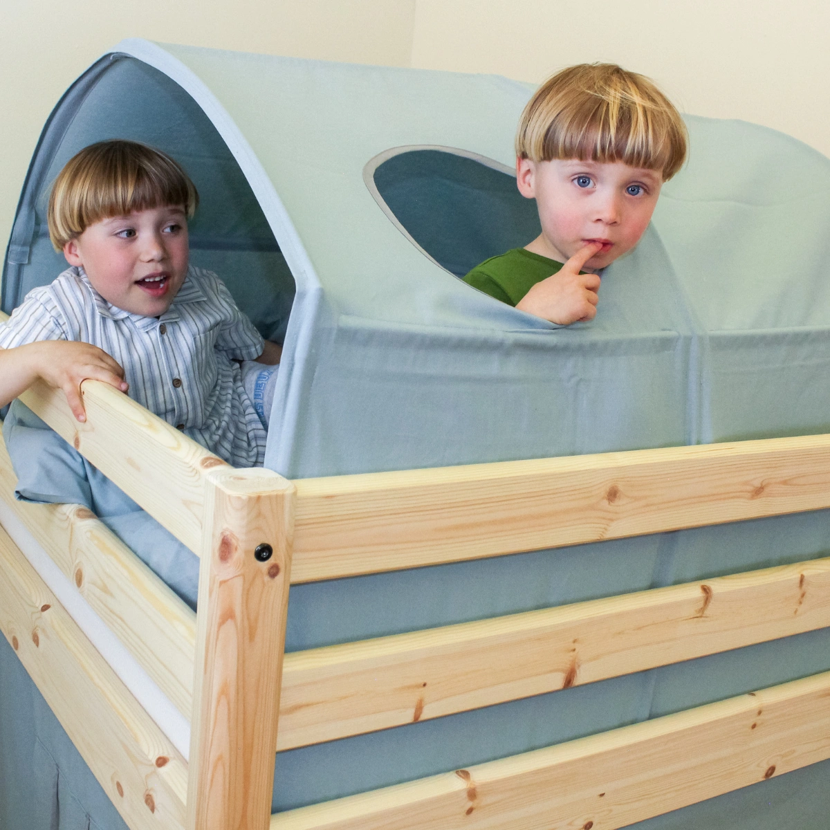 DAWN系列 兒童遊戲帳篷(適用於床鋪)-藍:圖片 2