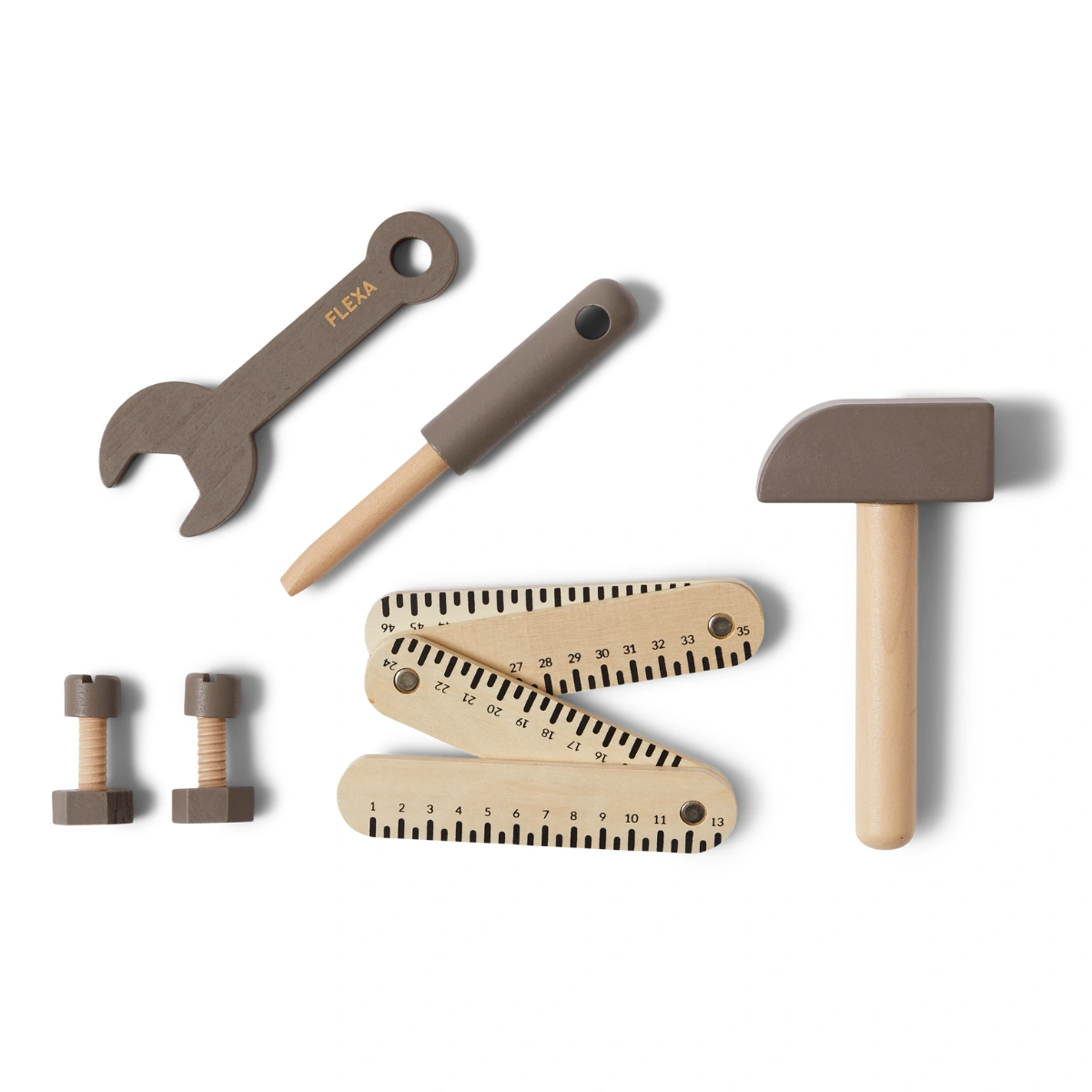 PLAY系列 角色扮演木製玩具 工具道具-暮灰棕:圖片 7