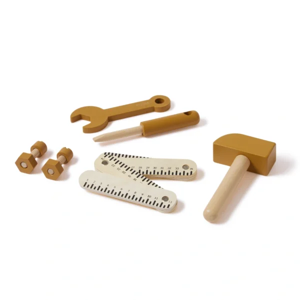 PLAY系列 角色扮演木製玩具 工具道具-芥末黃