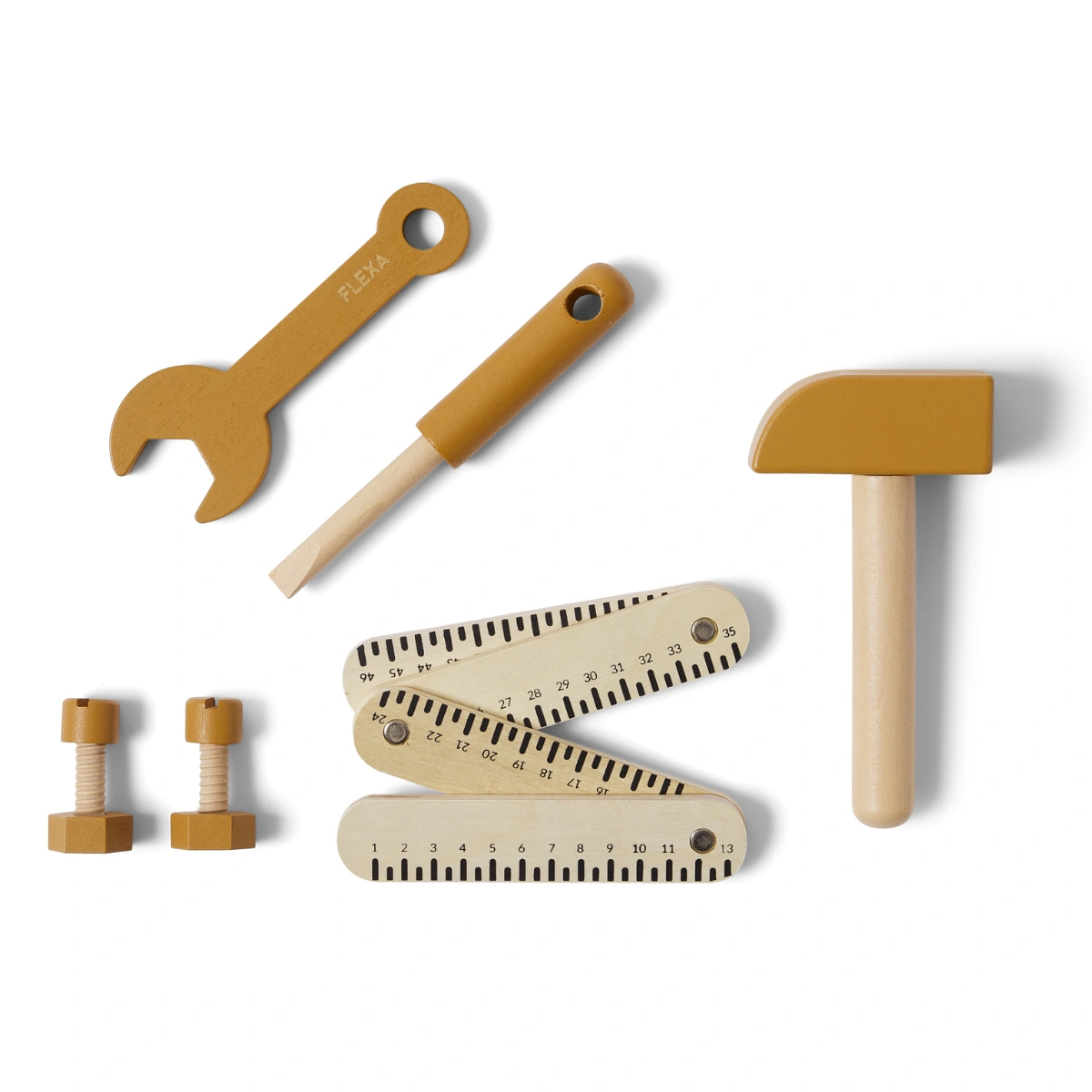 PLAY系列 角色扮演木製玩具 工具道具-芥末黃:圖片 7