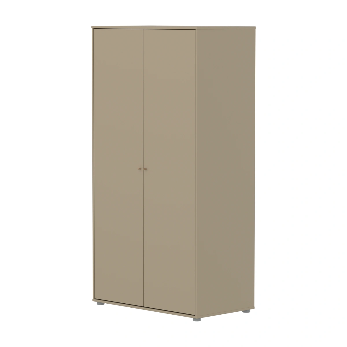 SAGA系列 雙門衣櫃(直序型紋理)-燕麥色